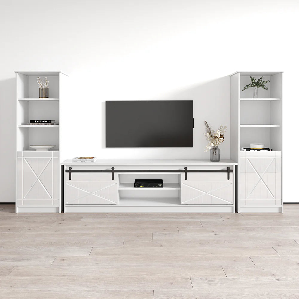 Granero 01 Entertainment Center TV Stand for Living Room Storage & Media Console