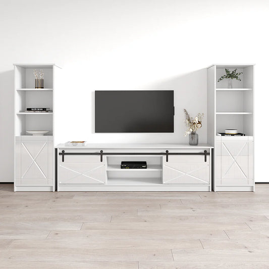 Granero 01 Entertainment Center TV Stand for Living Room Storage & Media Console