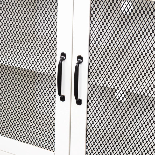 80” Industrial Farmhouse TV Stand with Wood & Metal Frame – Modern Open Shelf Entertainment Center for Living Room or Bedroom